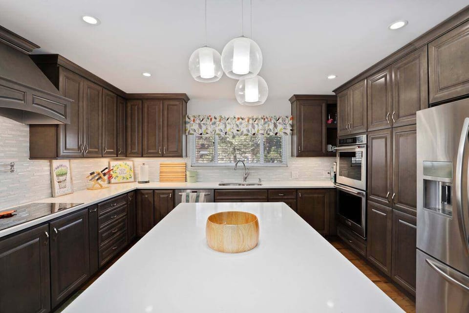 Fully updated with stainless appliances and a double oven!