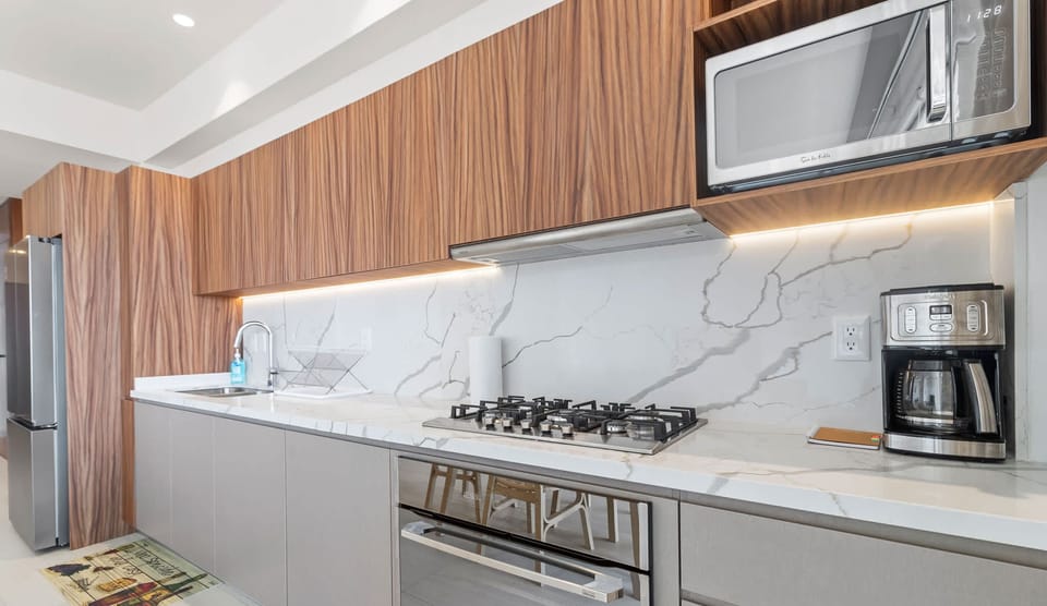 Fully equipped kitchen