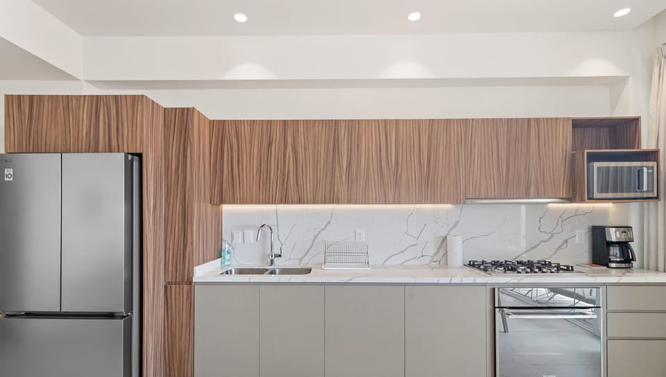 Fully equipped kitchen