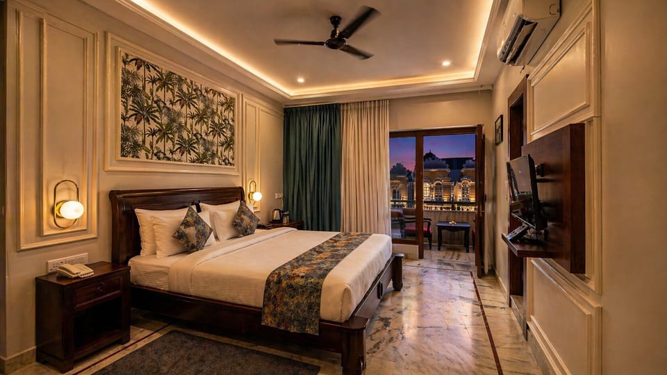 Premium bedding, minibar, desk, free WiFi