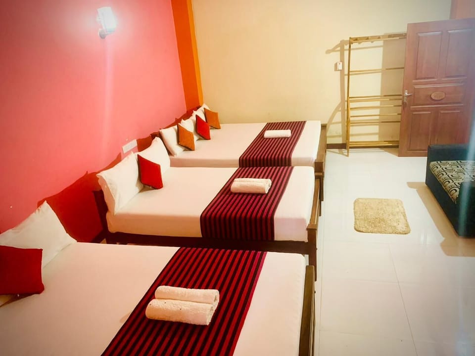 Comfort Quadruple Room, Patio, Garden View | Desk, free WiFi