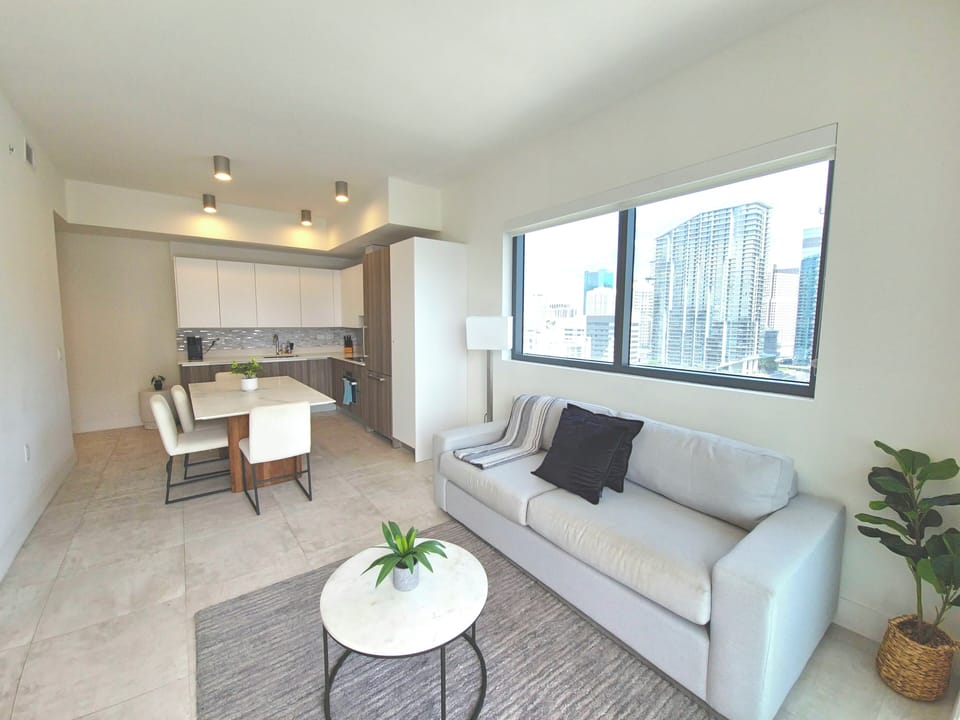 Deluxe Apartment, Balcony, City View | Living area | 41-inch Smart TV with cable channels, streaming services