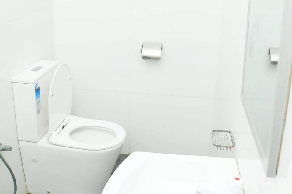 Comfort Room, Balcony, Lake View | Bathroom | Slippers, towels, soap, toilet paper