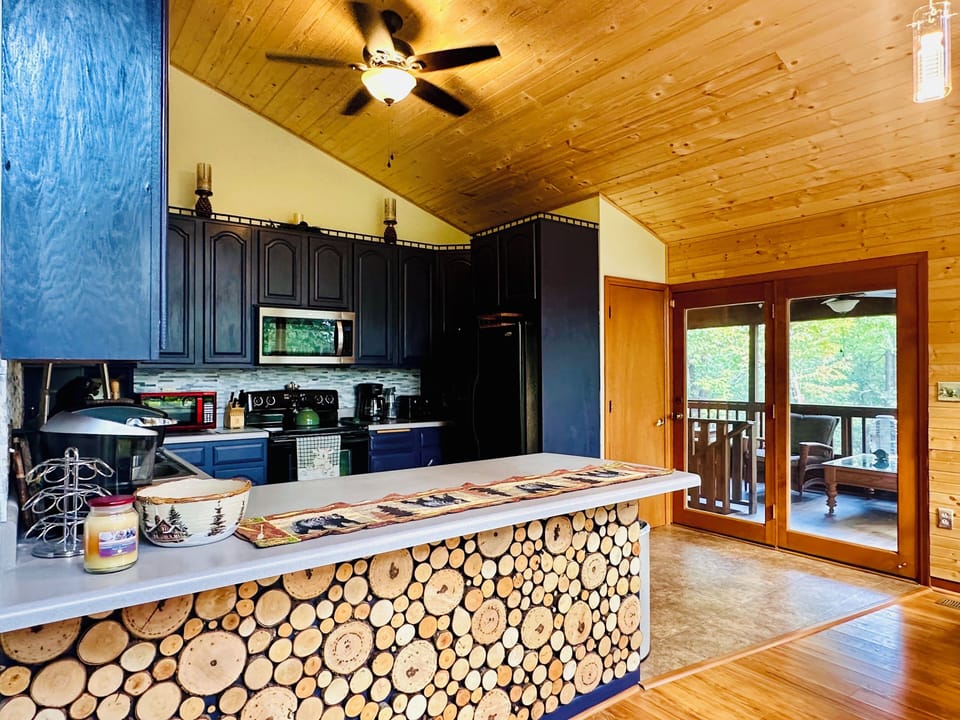 Warm & Inviting Kitchen: Featuring beautiful wood accents.