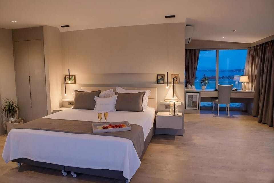 Terrace Suit 1 | Memory foam beds, minibar, in-room safe, blackout drapes