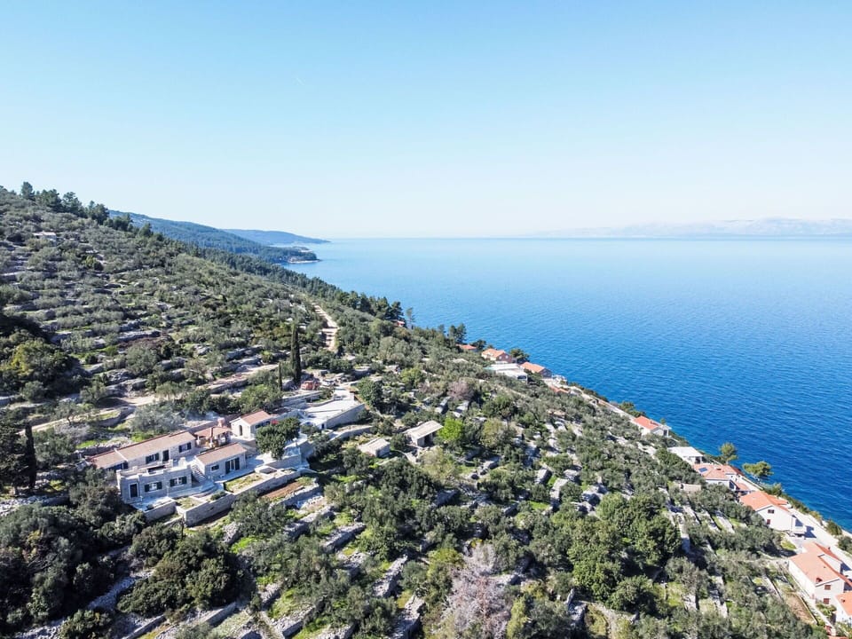 Blue, Coast, Landscape, Coastal And Oceanic Landforms, Residential Area, Summer, Sea, Bird'S-Eye View, Ocean, Aerial Photography