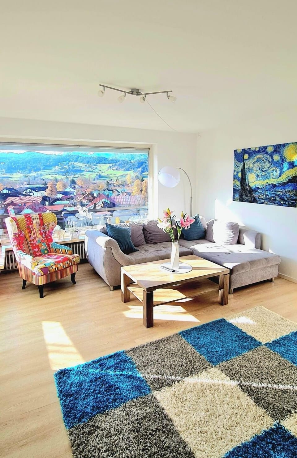 Deluxe Condo, Mountain View | Living area | Flat-screen TV