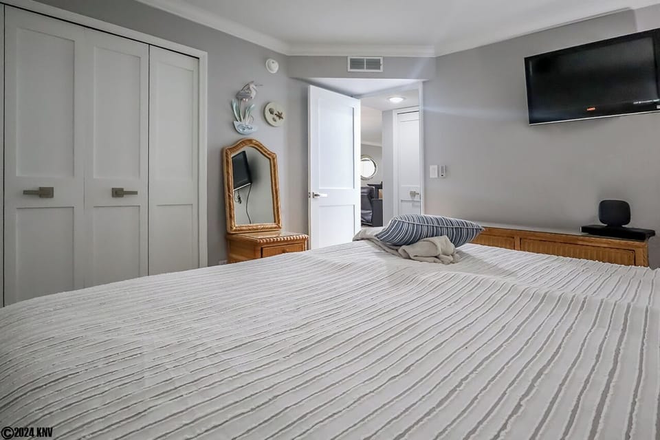 Guest Bedroom has its own TV
