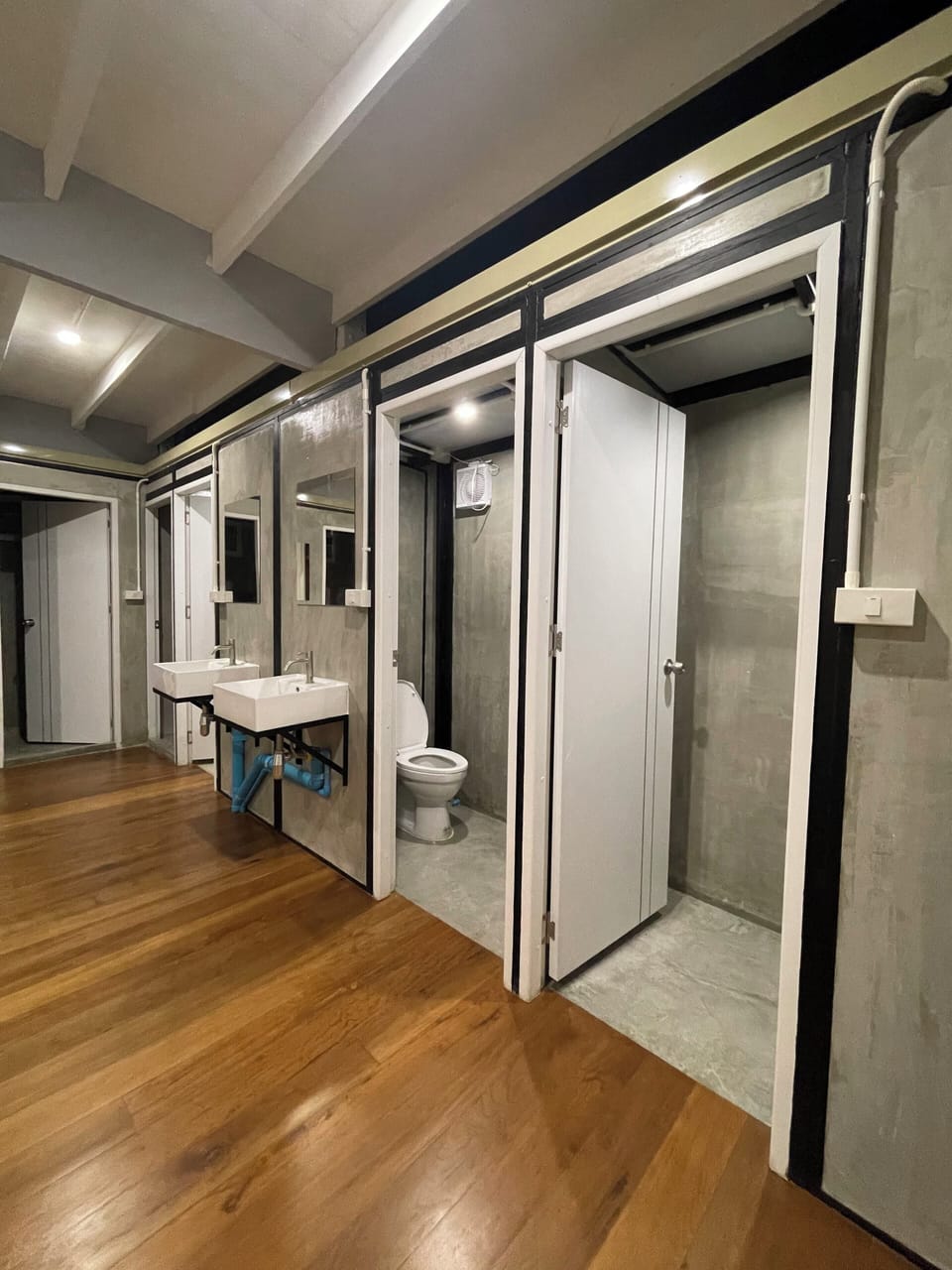 Shared bathroom