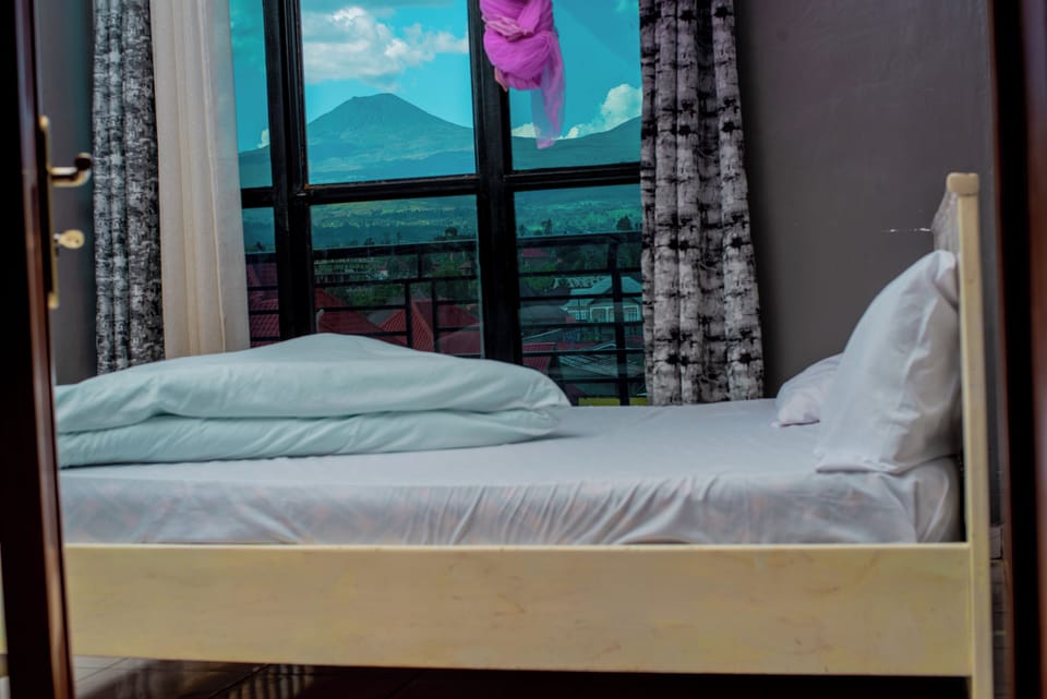 Deluxe Double Room, Balcony, Park View | Blackout drapes, iron/ironing board (on request), WiFi (free)