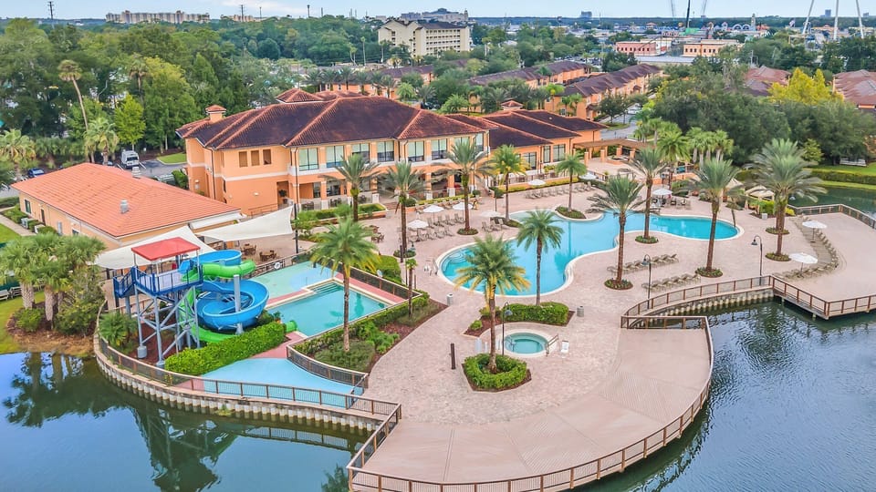 Aerial resort photo