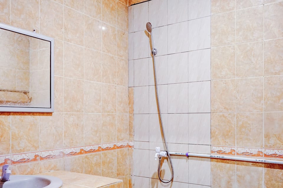 Deluxe Twin Room | Bathroom | Shower, towels, soap, shampoo
