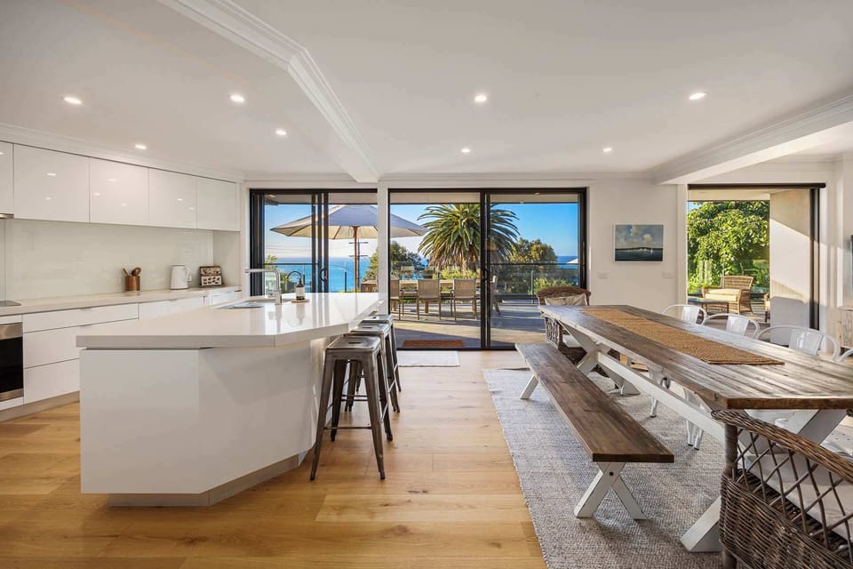 Kitchen and dining area