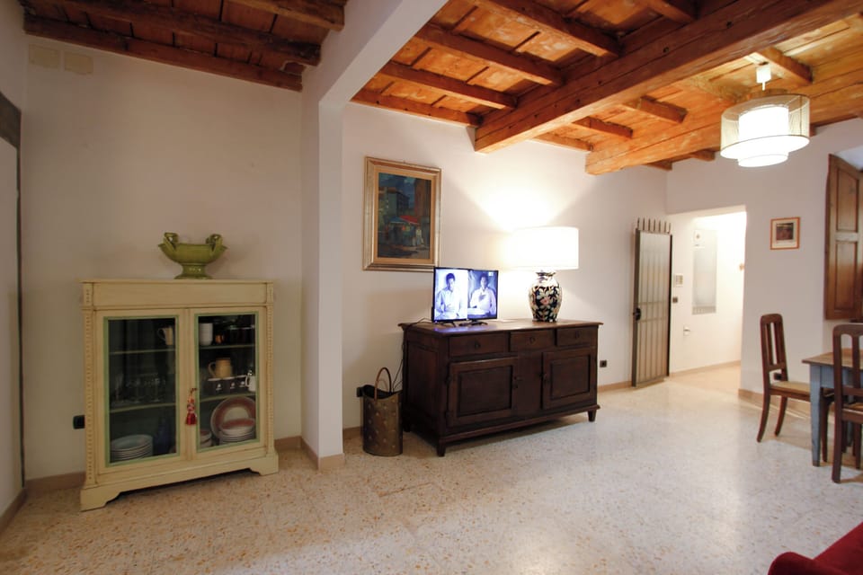 Apartment, City View | Living area | TV