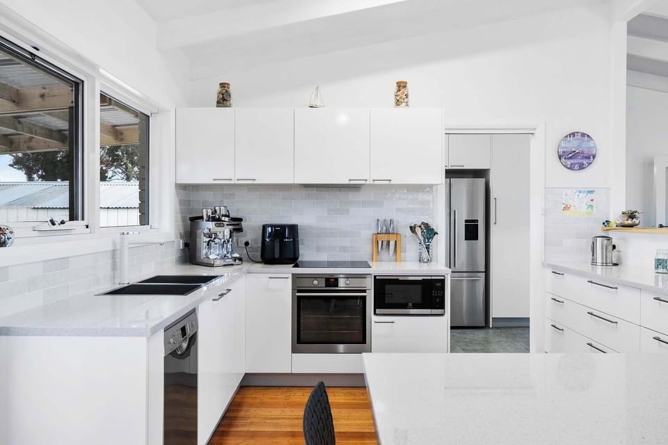 Newly renovated with coffee machine and all new appliances.