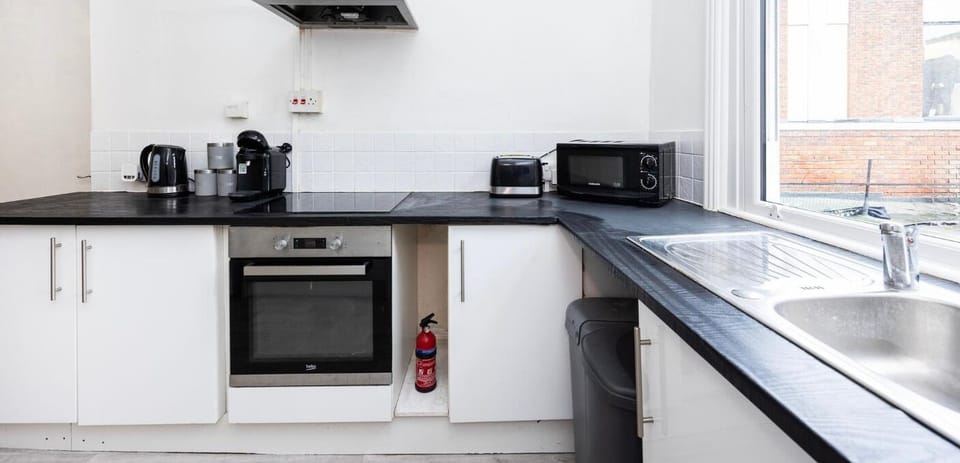 Kitchen at Luxiety Stays Short Lets Serviced Accommodation Chelmsford