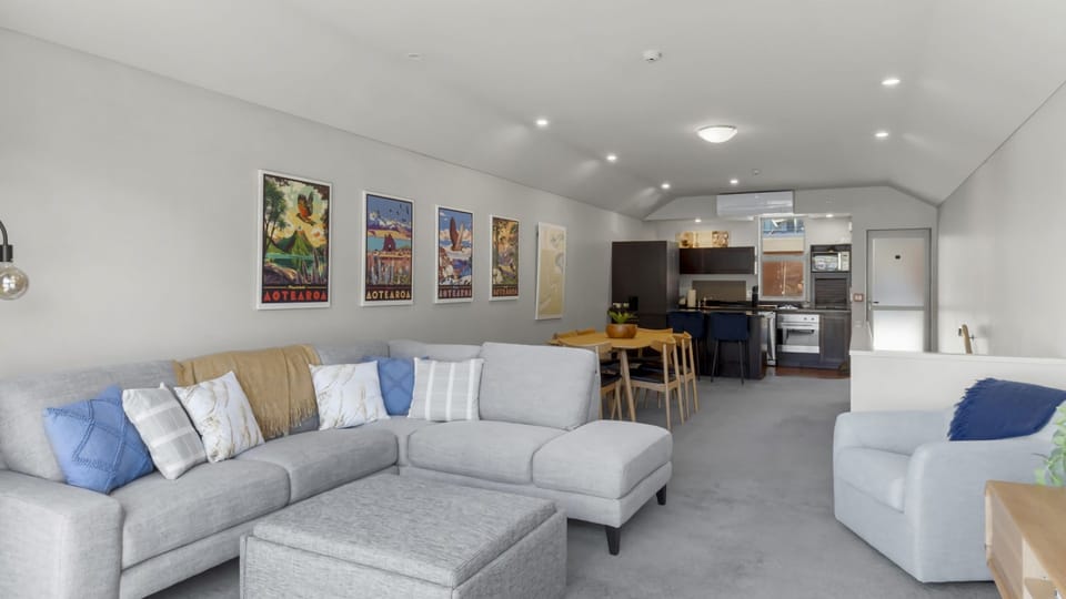 Open plan living area