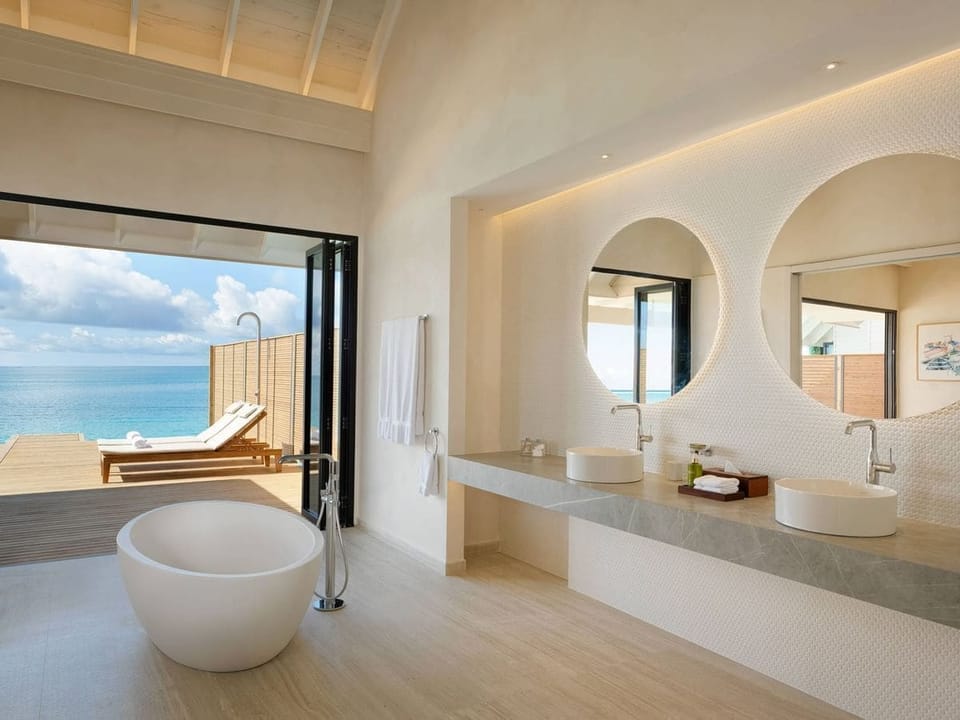 Water Pool Villa | In-room safe, desk, laptop workspace, blackout drapes