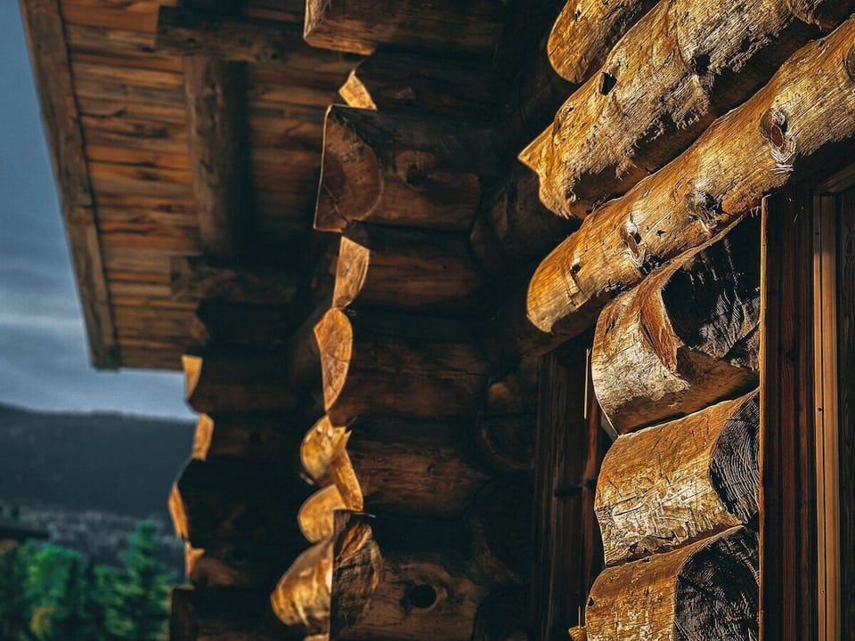 The special feeling of the log cabin