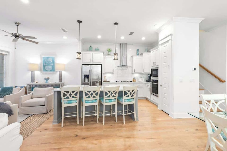 Enjoy the gourmet kitchen and open concept living space!