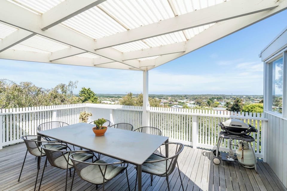 The generous balcony is perfect for entertaining or unwinding with the ocean as your backdrop.
