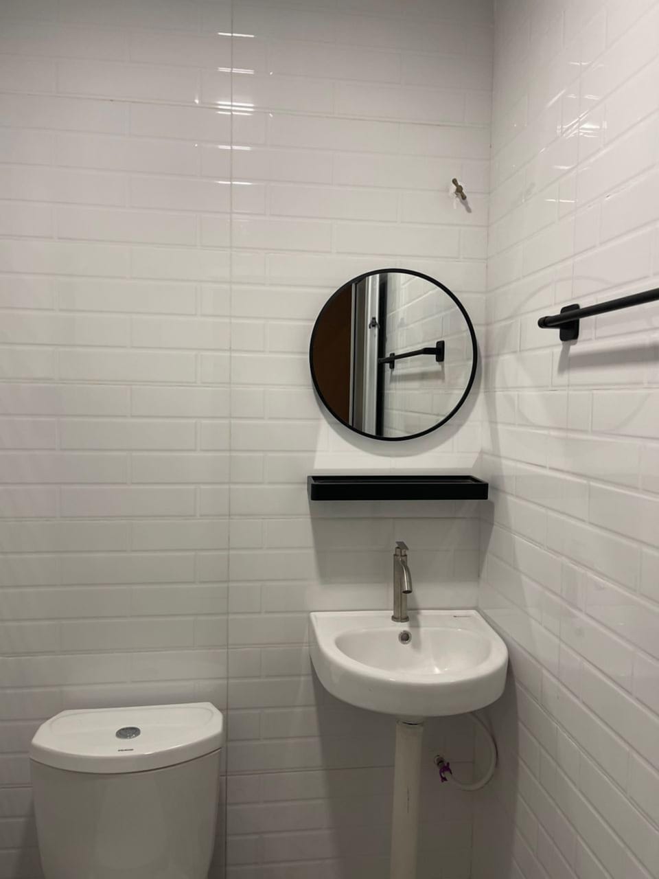 Standard Double Room | Bathroom | Hair dryer, slippers, bidet, towels