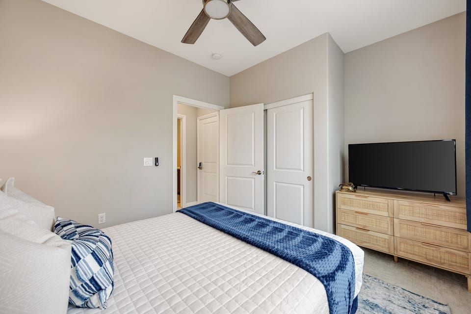 Bedroom 2 offers a queen bed perfect for a peaceful stay.