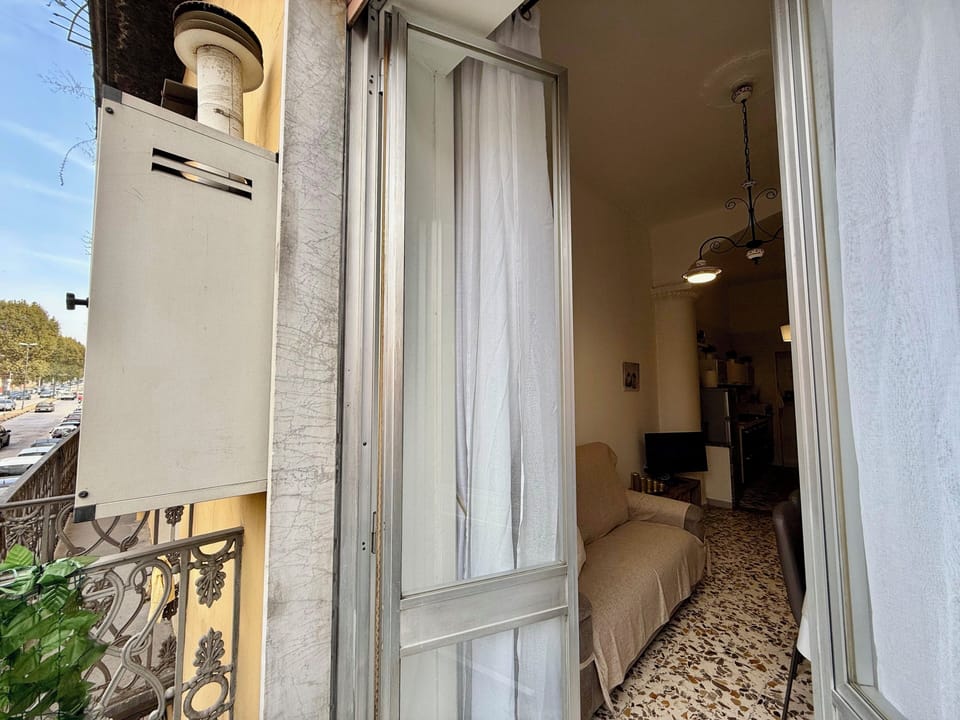 Deluxe Apartment, City View | Living area | Flat-screen TV