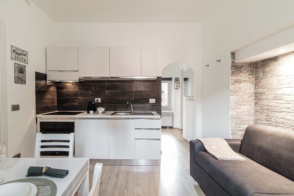 Apartment | Private kitchen | Mini-fridge, oven, stovetop, espresso maker