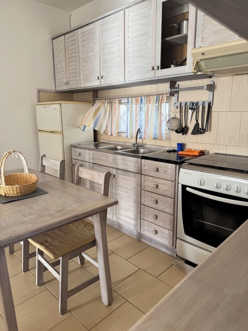 Classic Condo, Patio, Sea View | Private kitchen | Full-size fridge, highchair