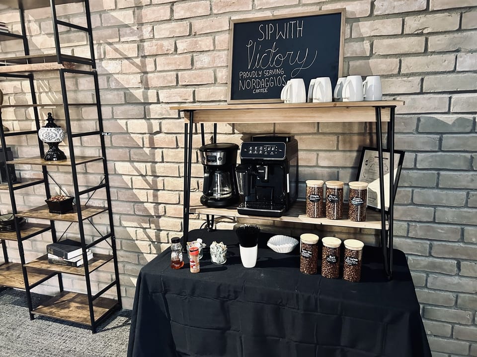 We take our coffee seriously! This property features an espresso machine, coffee maker, cold brew, and numerous options for roasts provided by Nordaggios local coffee