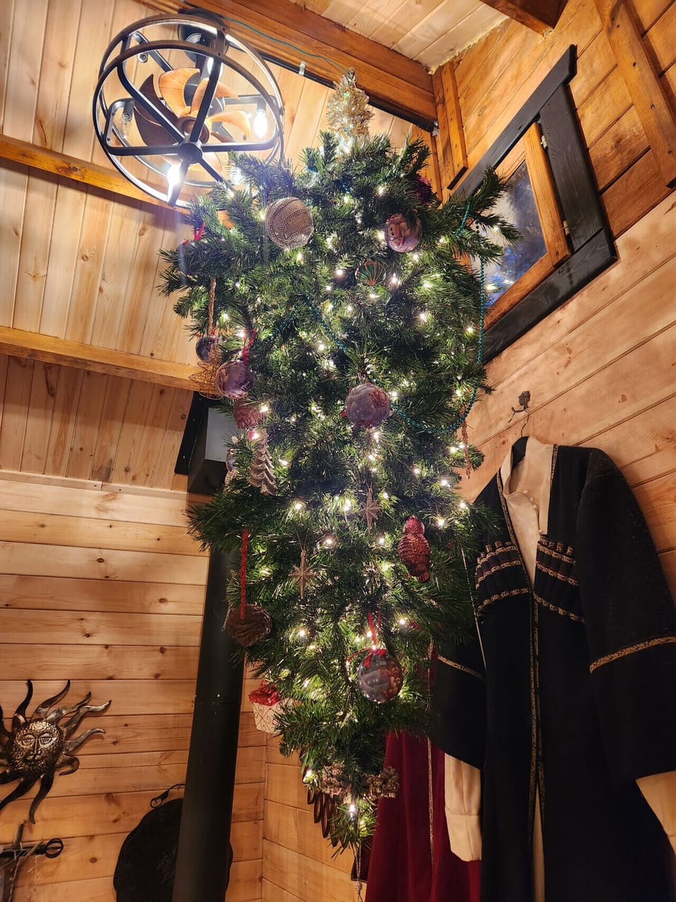 Upside-down Christmas Tree