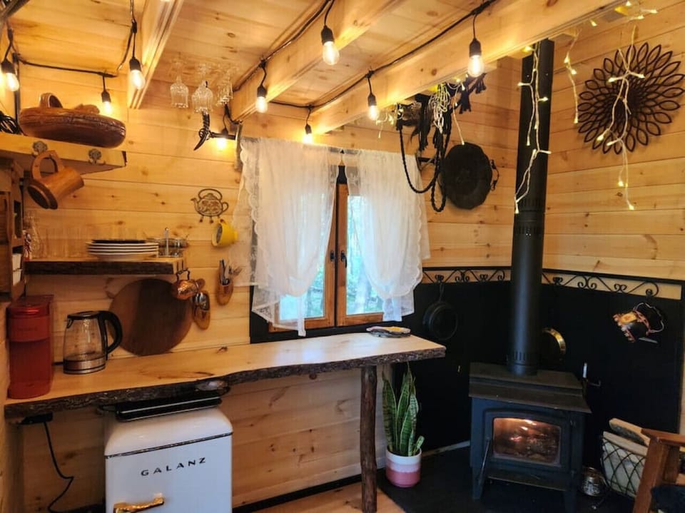 First-Level Kitchenette in Cabin Lounge