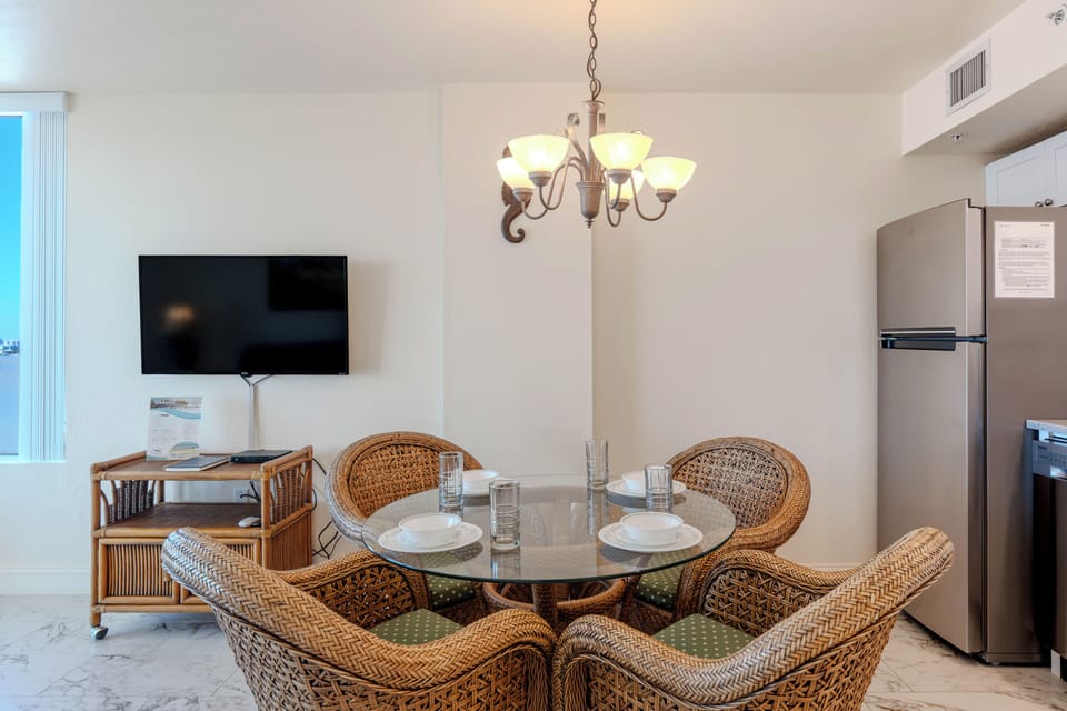 Sit down and eat your favorite meals.