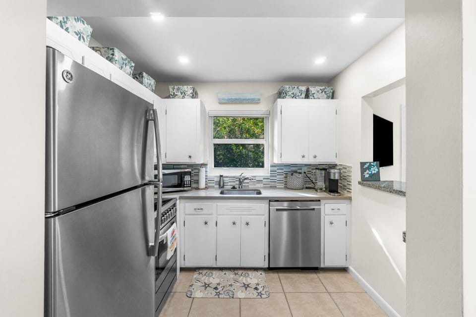 Well stocked kitchen