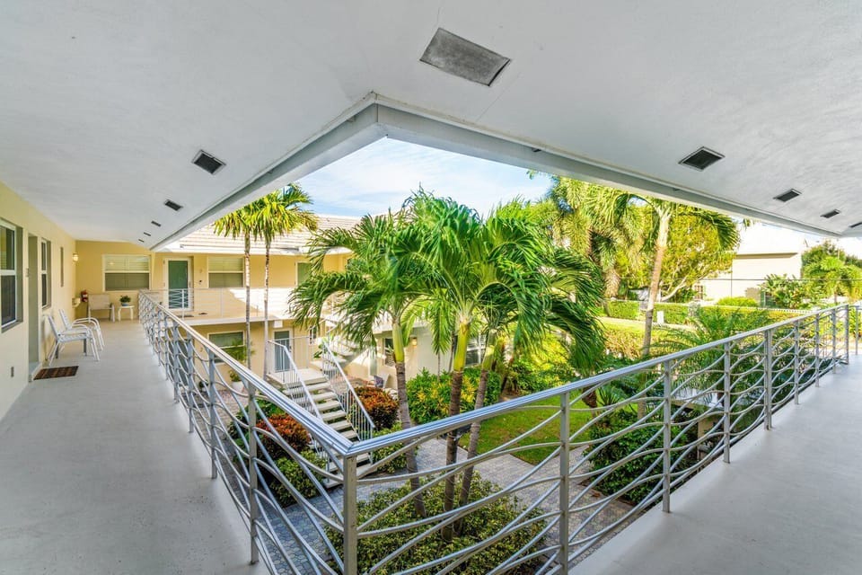 The view from your second floor balcony