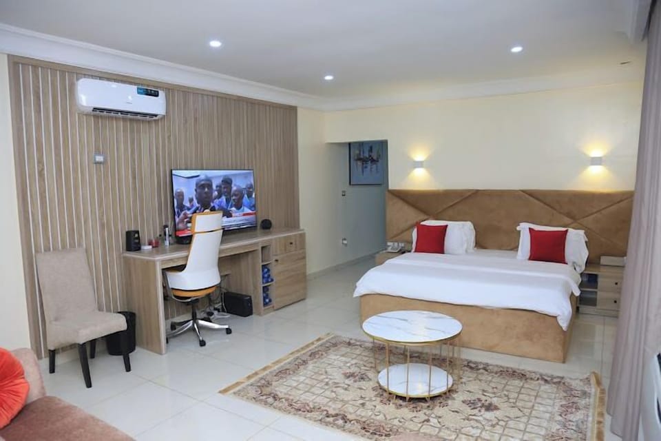 Deluxe Room, Balcony, City View | Desk, laptop workspace, free WiFi