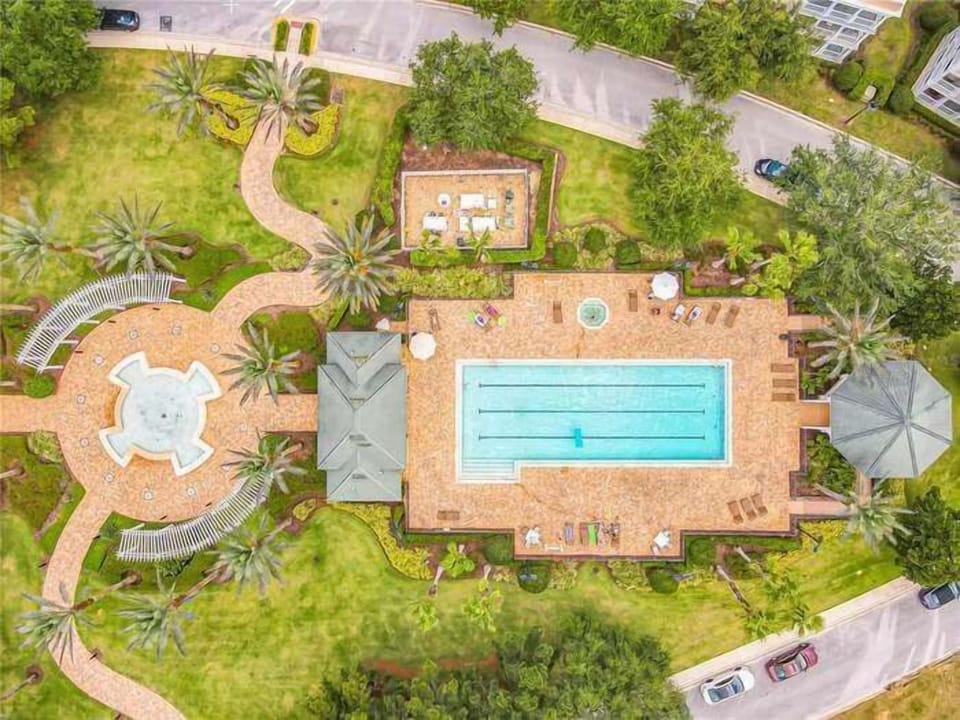 Pool air view