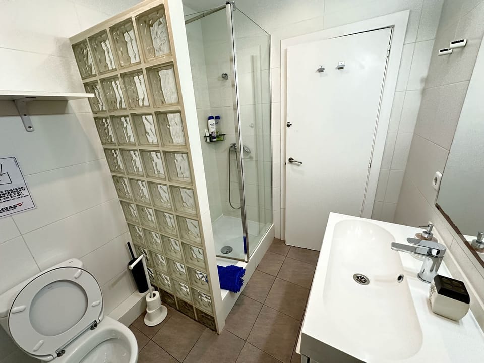 Shared bathroom