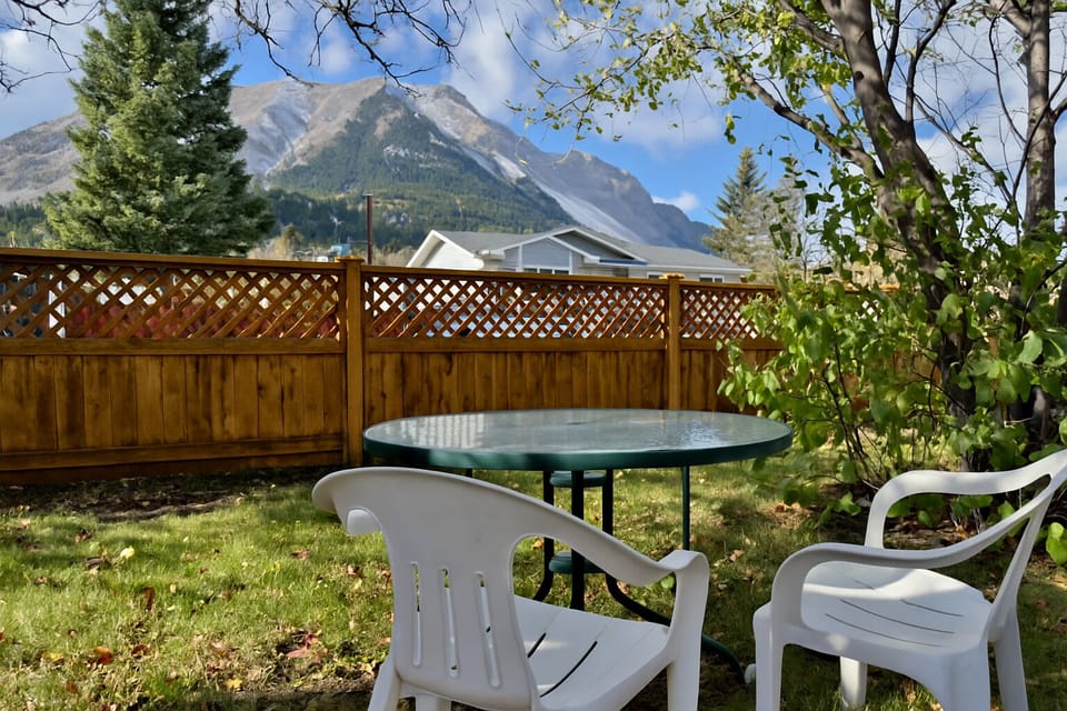Turtle mountain view from the front yard.