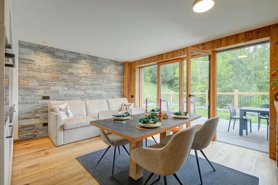 Living and dining room