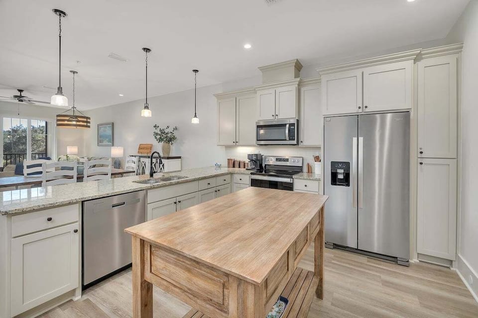The Moorings #105 - Open Kitchen with Stainless Steel Appliances
