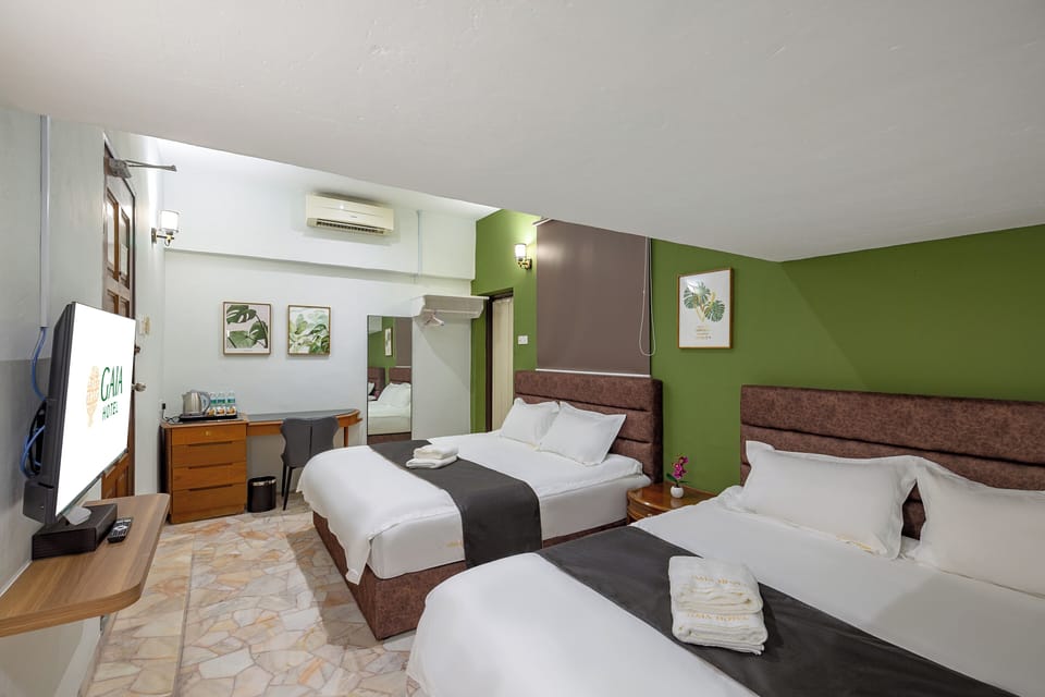 Junior Double Room | Desk, blackout drapes, iron/ironing board, free WiFi