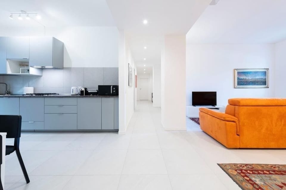 Comfort Apartment, River View | Living area | 40-inch flat-screen TV with digital channels, TV