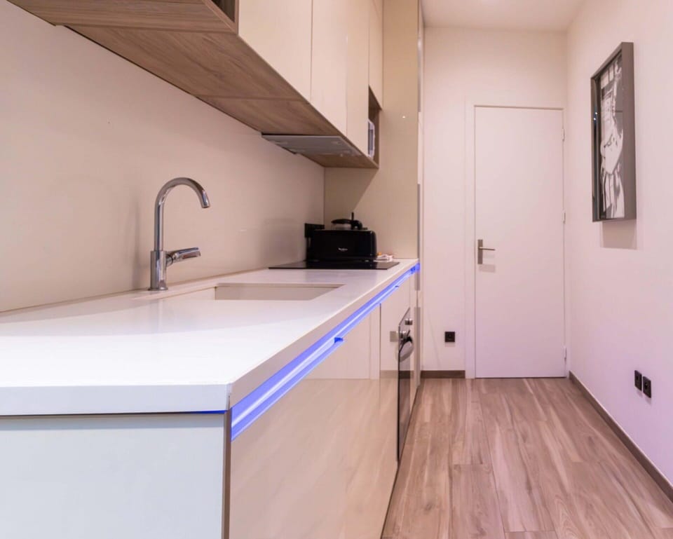 Apartment | Private kitchen | Fridge, microwave, oven, dishwasher