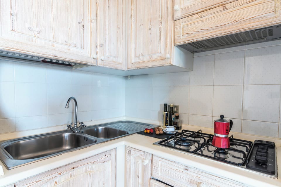 Family Apartment, 1 Bedroom, Microwave (Sandy Bear Guesthouse) | Private kitchen