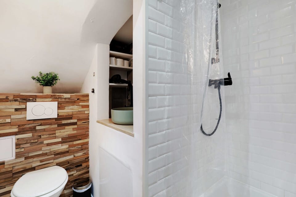 Apartment | Bathroom | Hair dryer, towels
