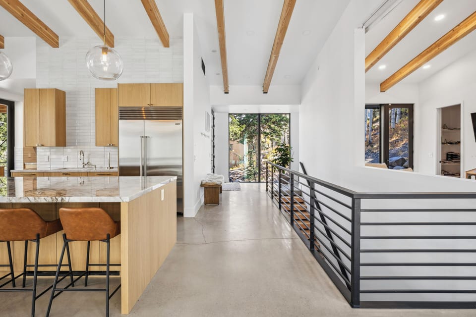 Entry and Kitchen