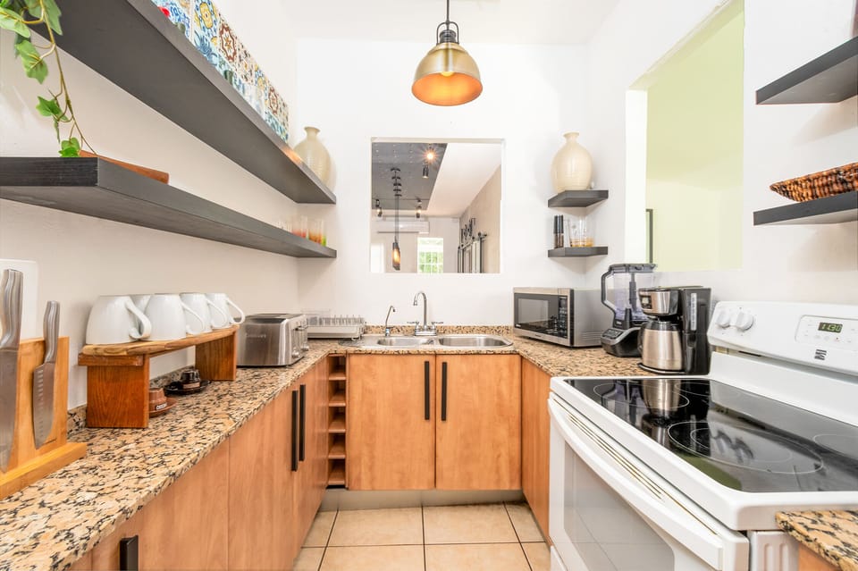 House | Private kitchen | Full-size fridge, microwave, oven, stovetop