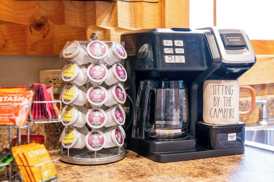 Living Waters Lodge's fully-equipped kitchen